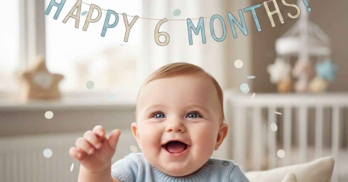 6 Months Old Baby Wishes