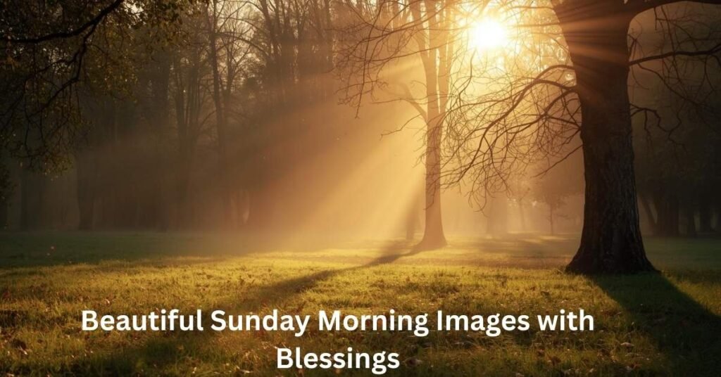 Beautiful Sunday Morning Images with Blessings