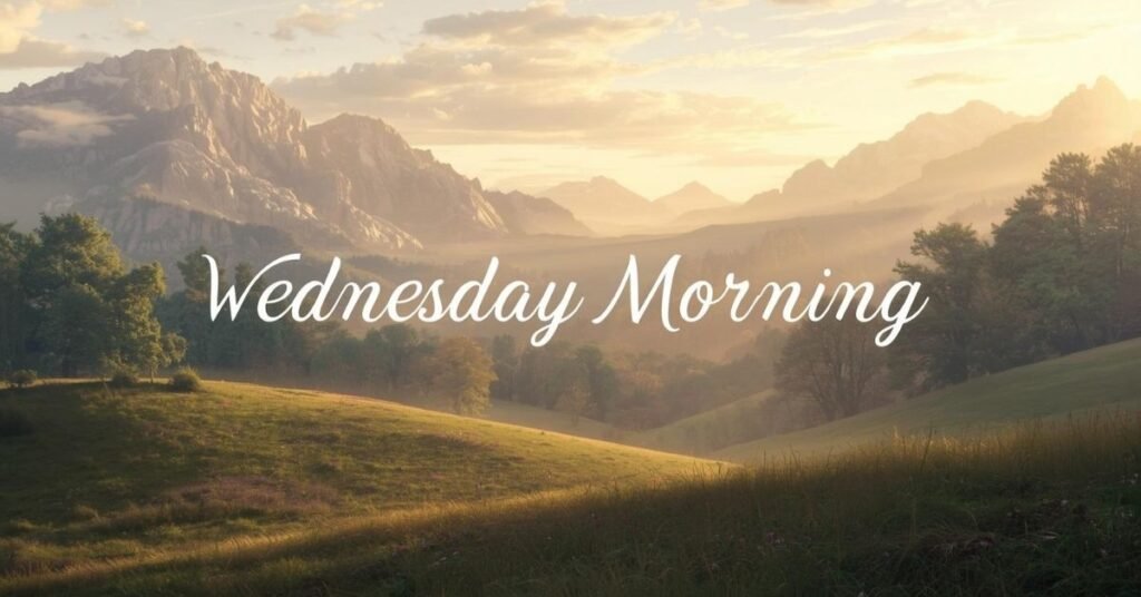 Beautiful Wednesday Morning Blessings