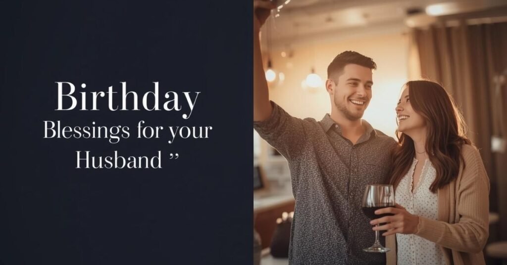 Birthday blessings for your husband 