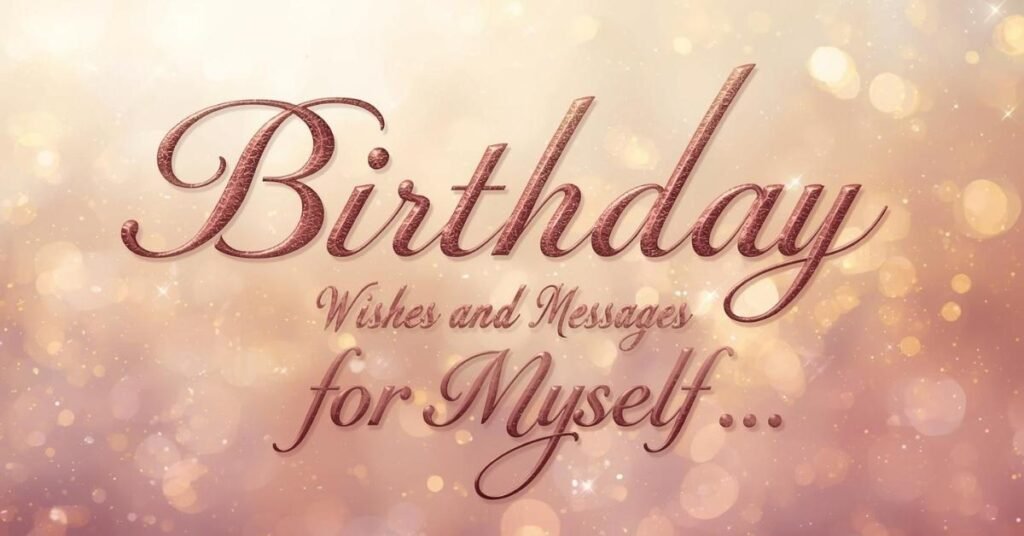 Celebrating personal birthday with joy and self-love
