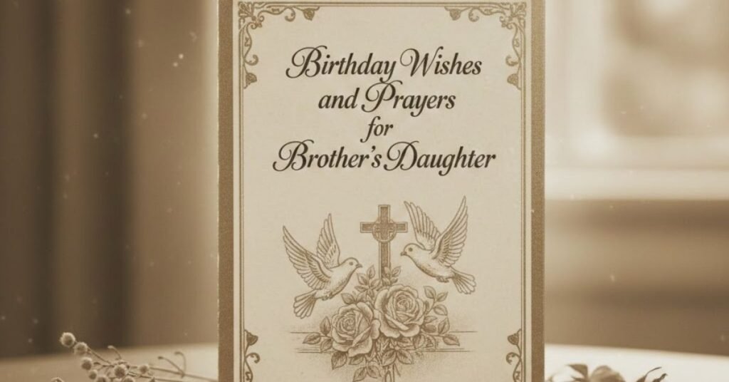 Birthday Wishes and Prayers for Brother's Daughter