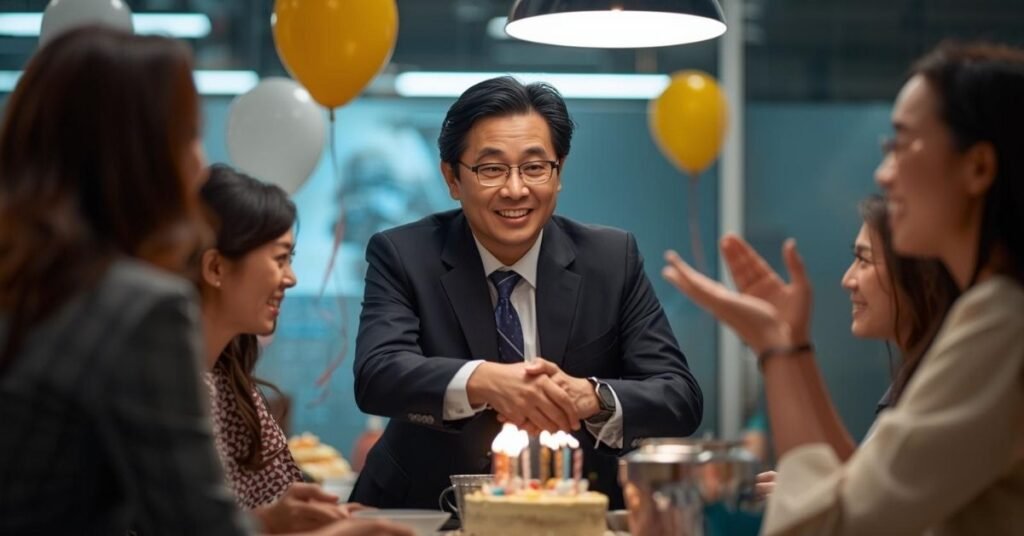 Birthday Wishes for a Boss at Work