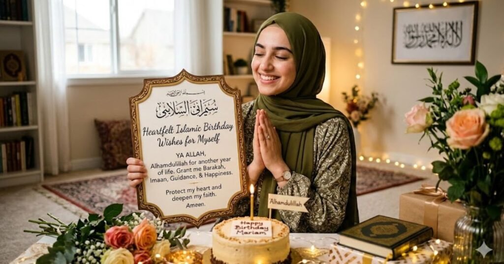 Heartfelt Islamic Birthday Wishes for Myself