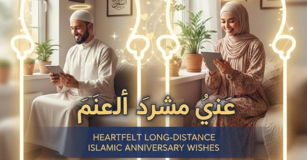 Heartfelt Long-Distance Islamic Anniversary Wishes