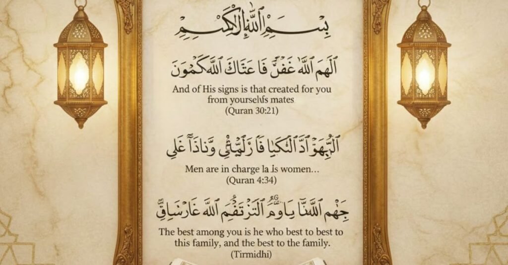 Quranic Verses & Hadith for Husband