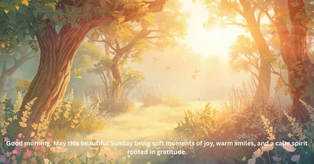 Sweet & Beautiful Sunday Morning Blessings