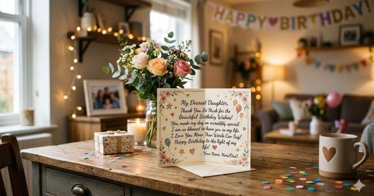 appreciation message for my daughter birthday wishes