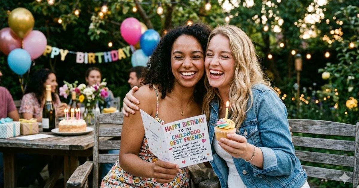 birthday wishes for a childhood friend