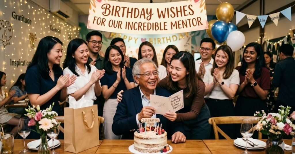 Birthday Wishes for a Mentor Who Is Like a Father or Mother Figure