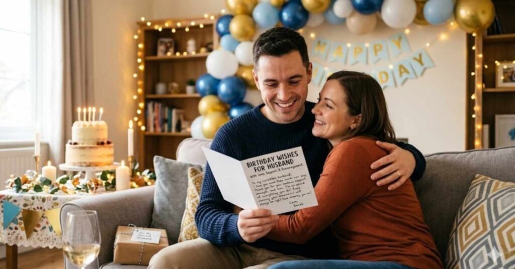 Birthday Wishes for Husband with Love, Support, and Encouragement