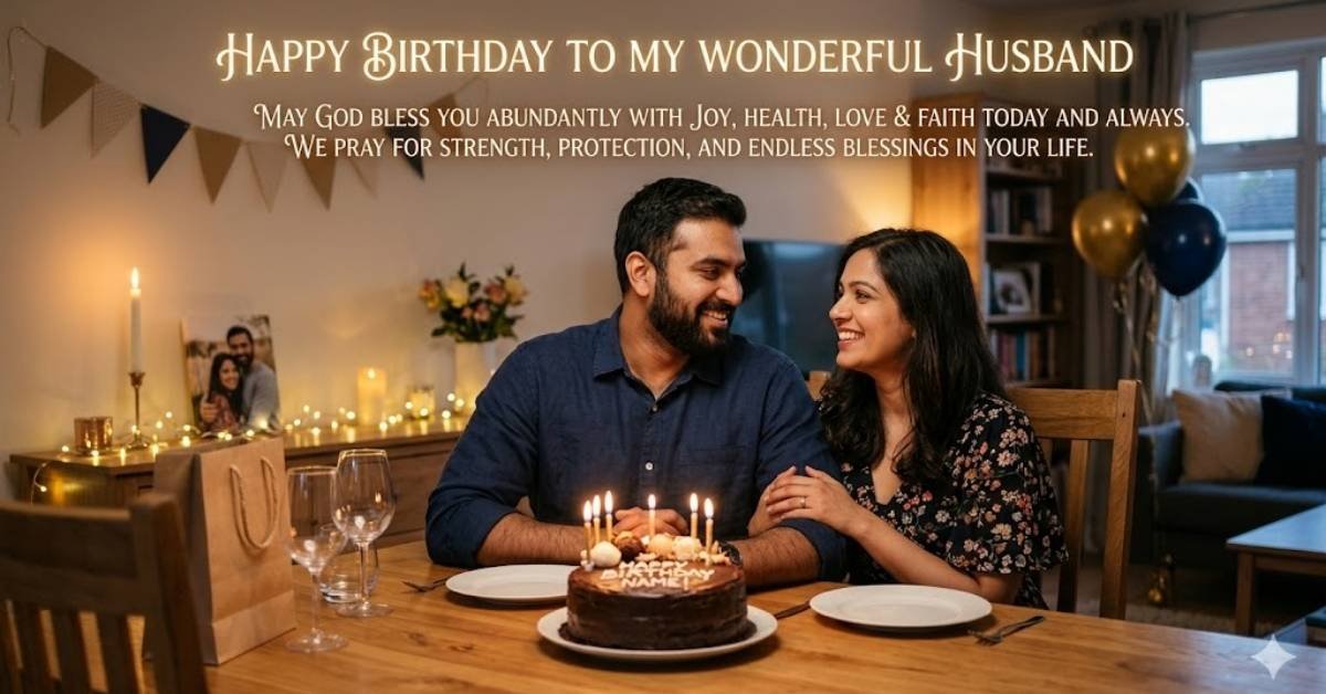 birthday wishes for my husband and prayers