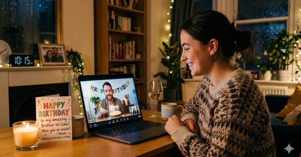 Birthday Wishes for Sister Husband Who Lives Far Away