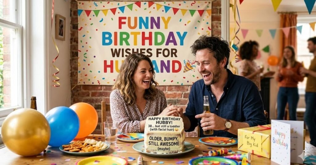 Funny Birthday Wishes for Husband