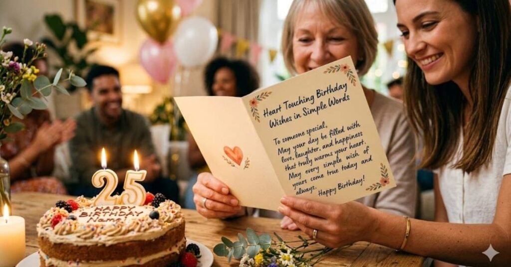 Heart Touching Birthday Wishes in Simple Words