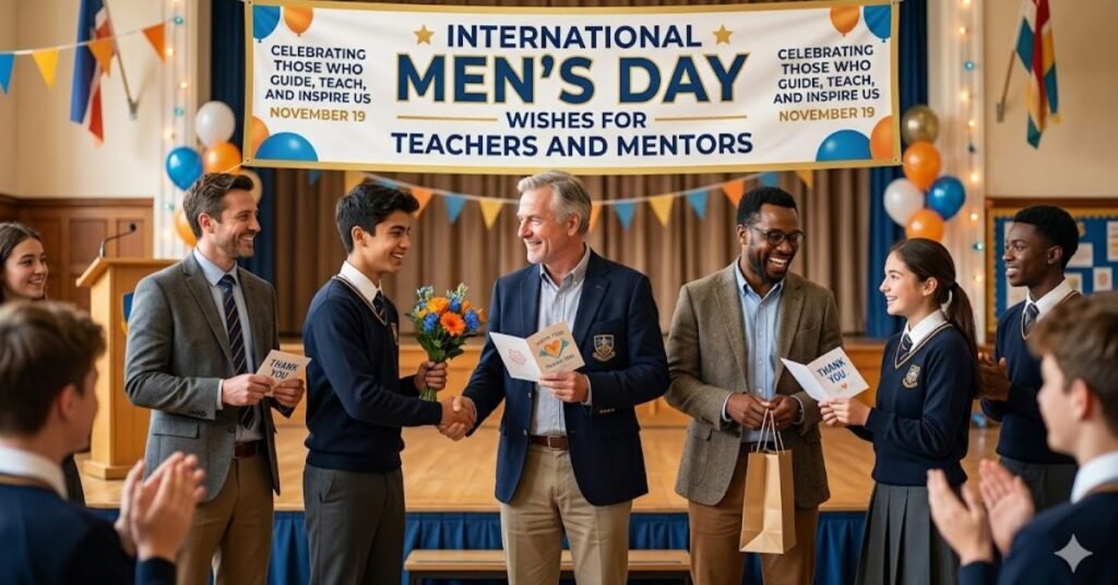 International Men’s Day Wishes for Teachers and Mentors
