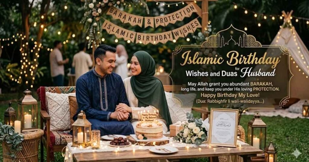 Islamic Birthday Wishes and Duas for Husband (Barakah and Protection)