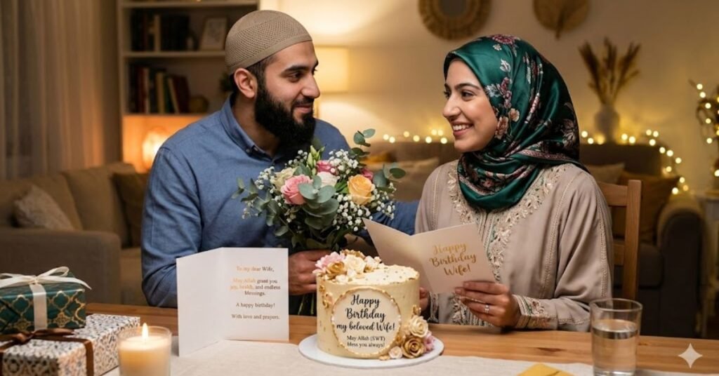 Islamic Birthday Wishes for Wife