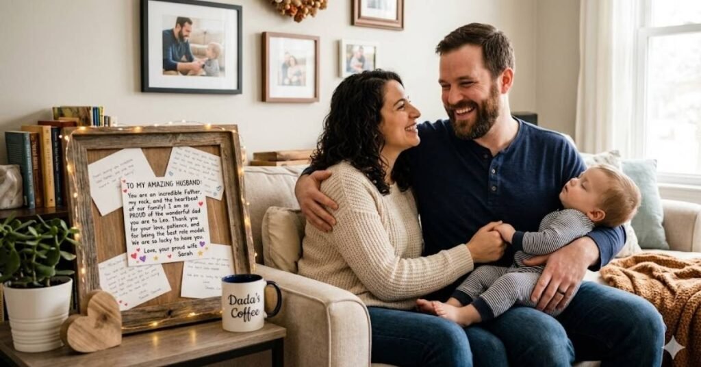 Proud Wife Messages for an Amazing Father