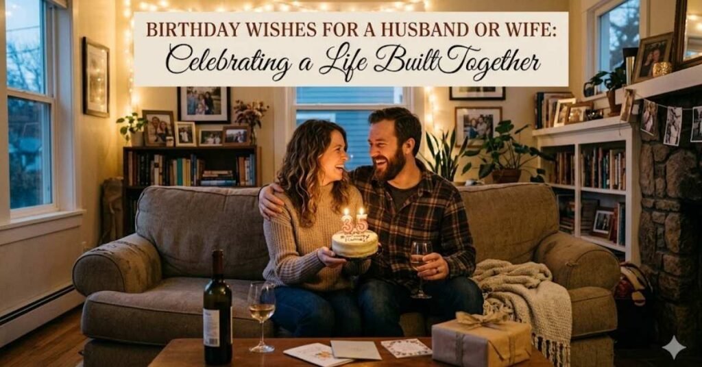 Birthday Wishes for a Husband or Wife: Celebrating a Life Built Together