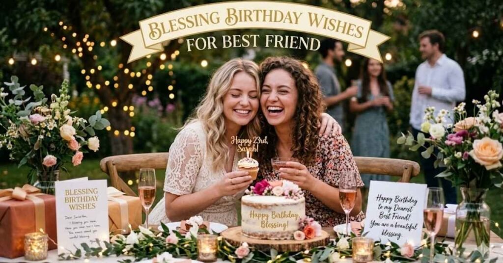 Blessing Birthday Wishes for Best Friend