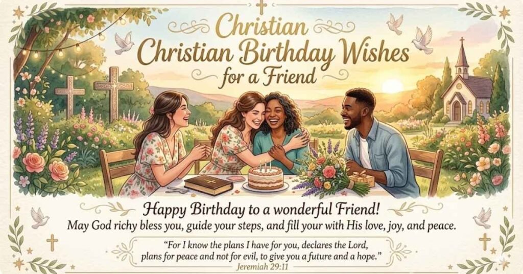 Christian Birthday Wishes for a Friend