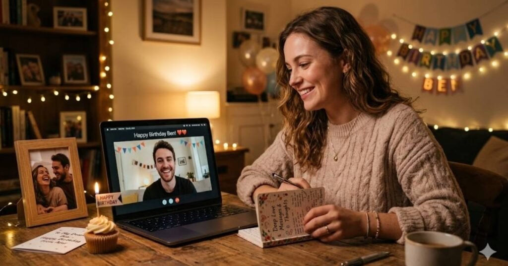 Deep Love Messages for Someone Far Away on Their Birthday