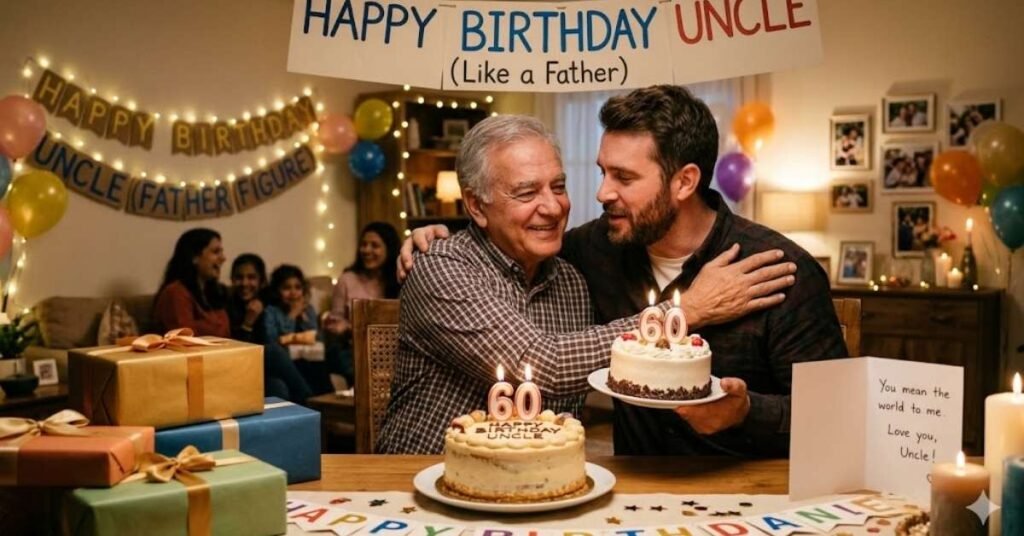 Emotional Birthday Wishes for Uncle Like a Father