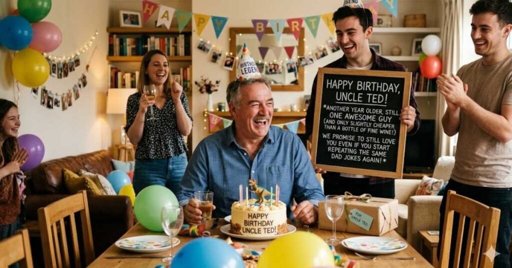 Funny Birthday Wishes for Uncle with Light Hearted Humor