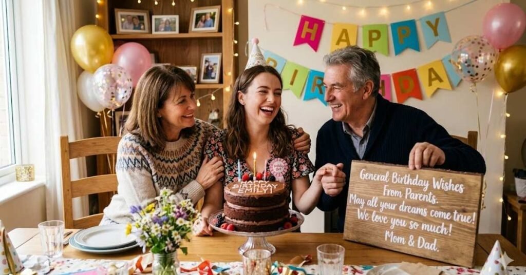 General Birthday Wishes From Parents