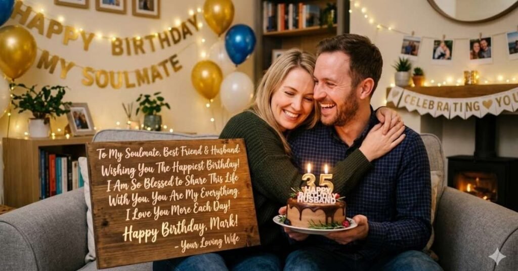 Soulmate Birthday Wishes for Husband