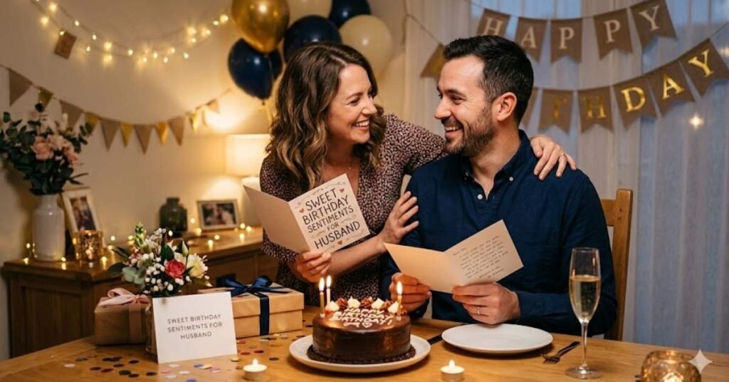Sweet Birthday Sentiments for Husband