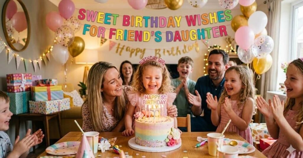 Sweet Birthday Wishes For Friend’s Daughter