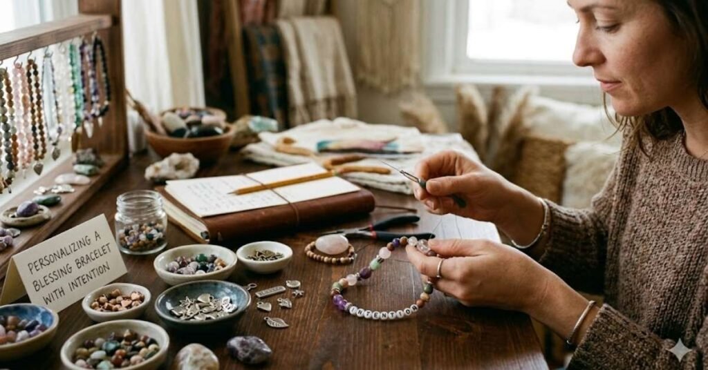 Personalizing a Blessing Bracelet With Intention